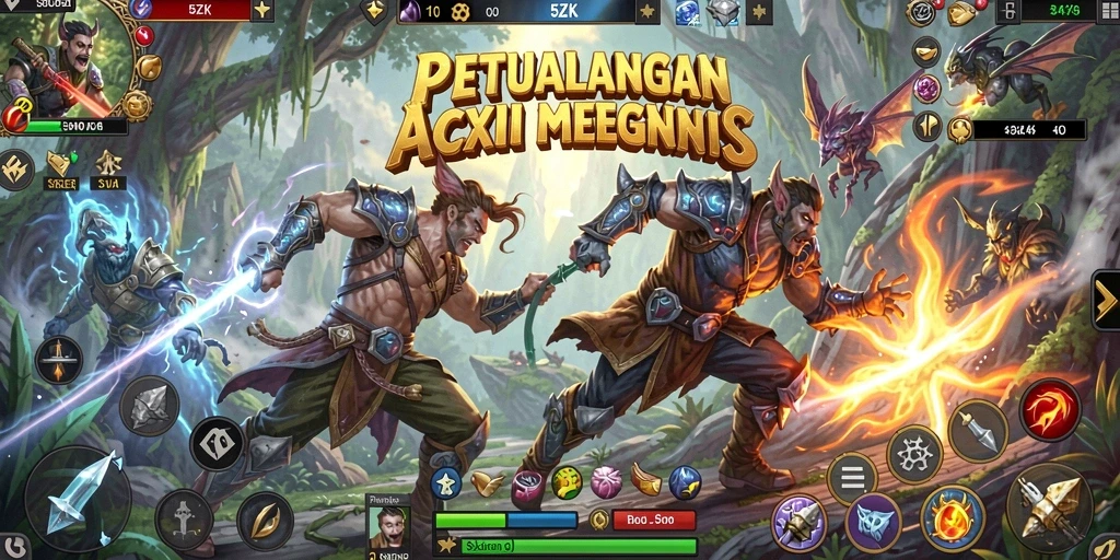 Menampilkan aksi epik dan pertarungan mendebarkan di 5ZK.