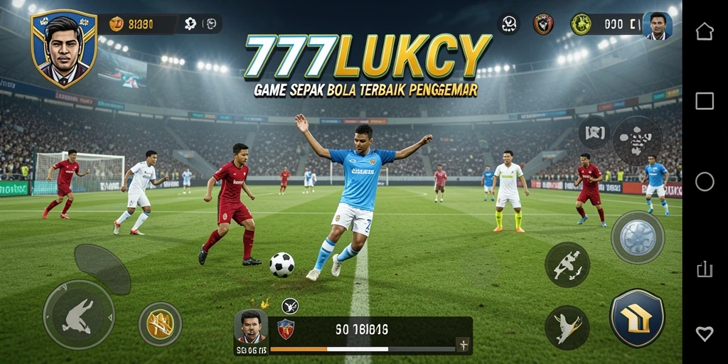Tangkapan layar utama dari gameplay 777LUKCY yang mendebarkan.