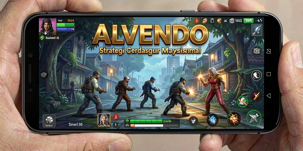 Gameplay seru dan penuh tantangan di ALVENDO