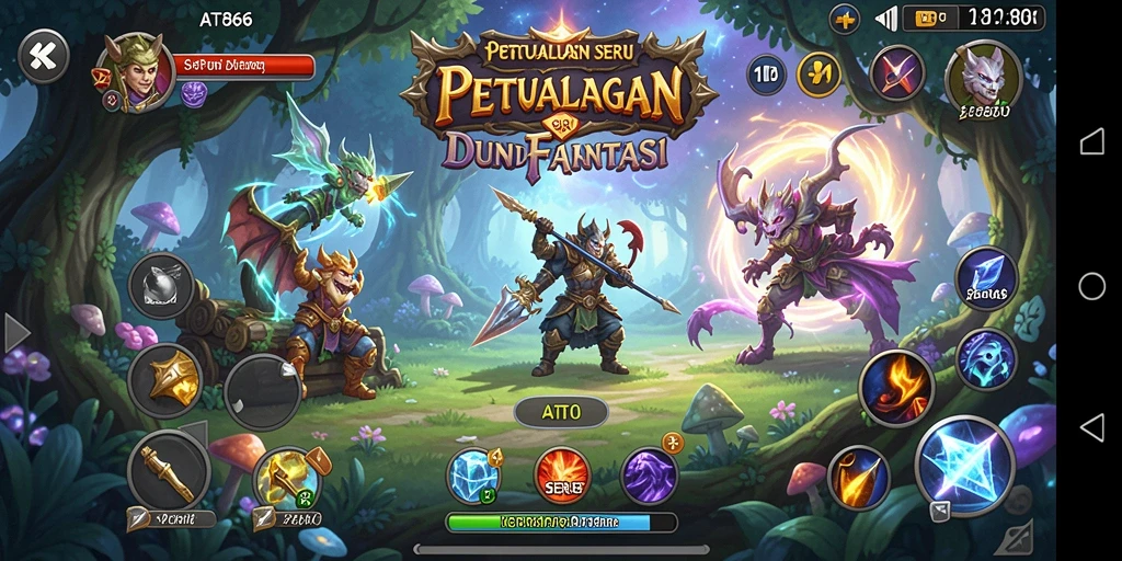 Tampilan gameplay AT866 yang menakjubkan dalam petualangan seru.