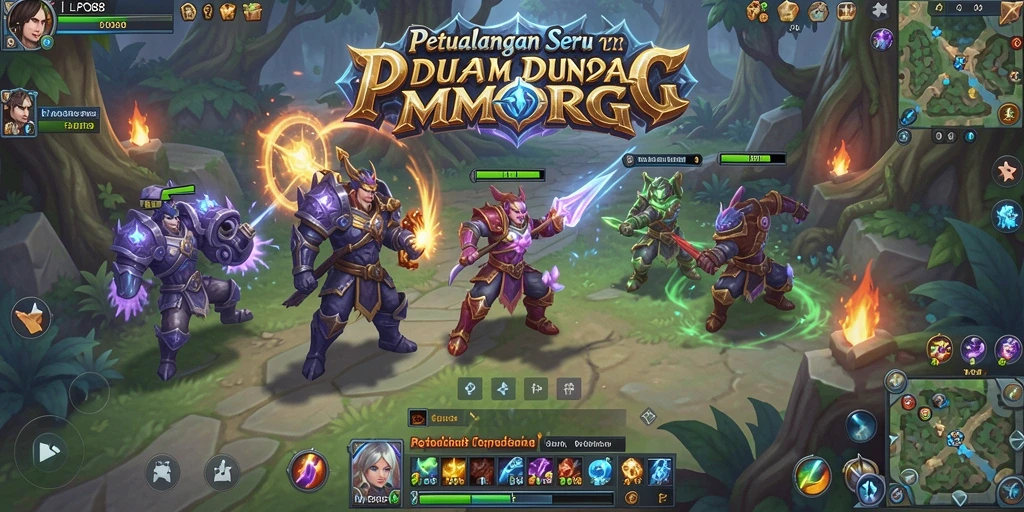 Tampilan gameplay seru dan interaksi karakter dalam LPO88.