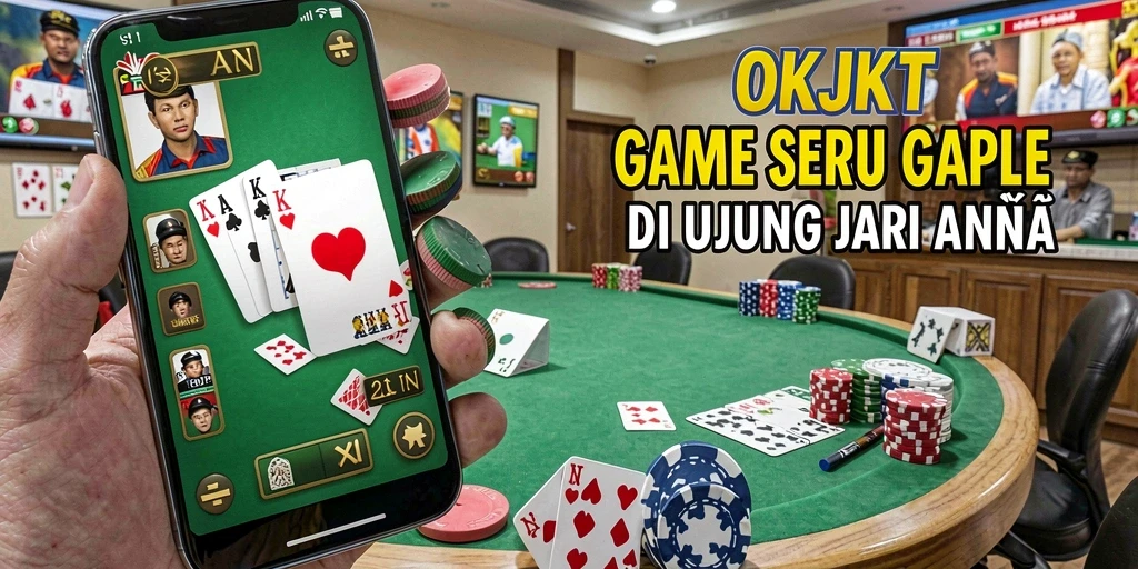 Gameplay seru permainan Gaple di OKJKT.