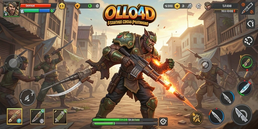 Tampilan menarik dari gameplay OLLO4D yang penuh strategi.