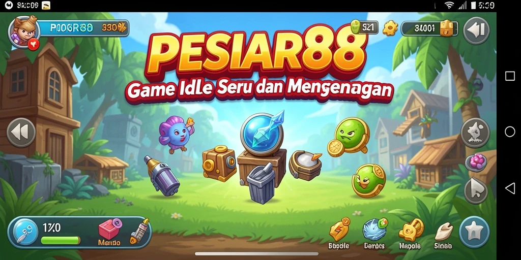 Tampilan gameplay PESIAR88 yang menarik dan penuh warna.