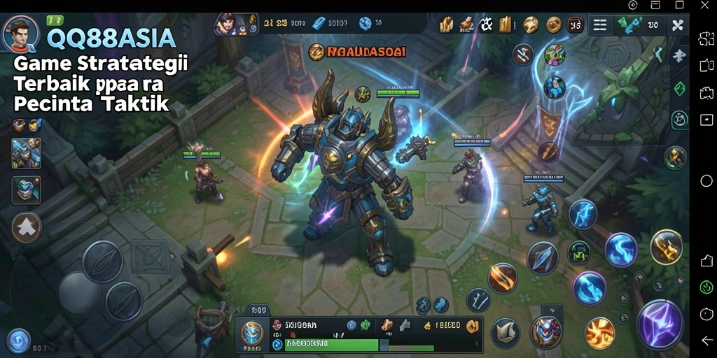 Tangkapan layar dari gameplay QQ88ASIA yang menampilkan aksi strategi yang mendebarkan.
